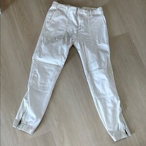 Calvin Klein Men's White Cargo Pants